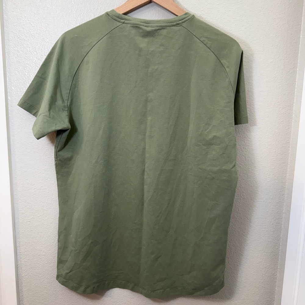 Alphalete Short Sleeves | Core Tee – Sage - Picture 2 of 5